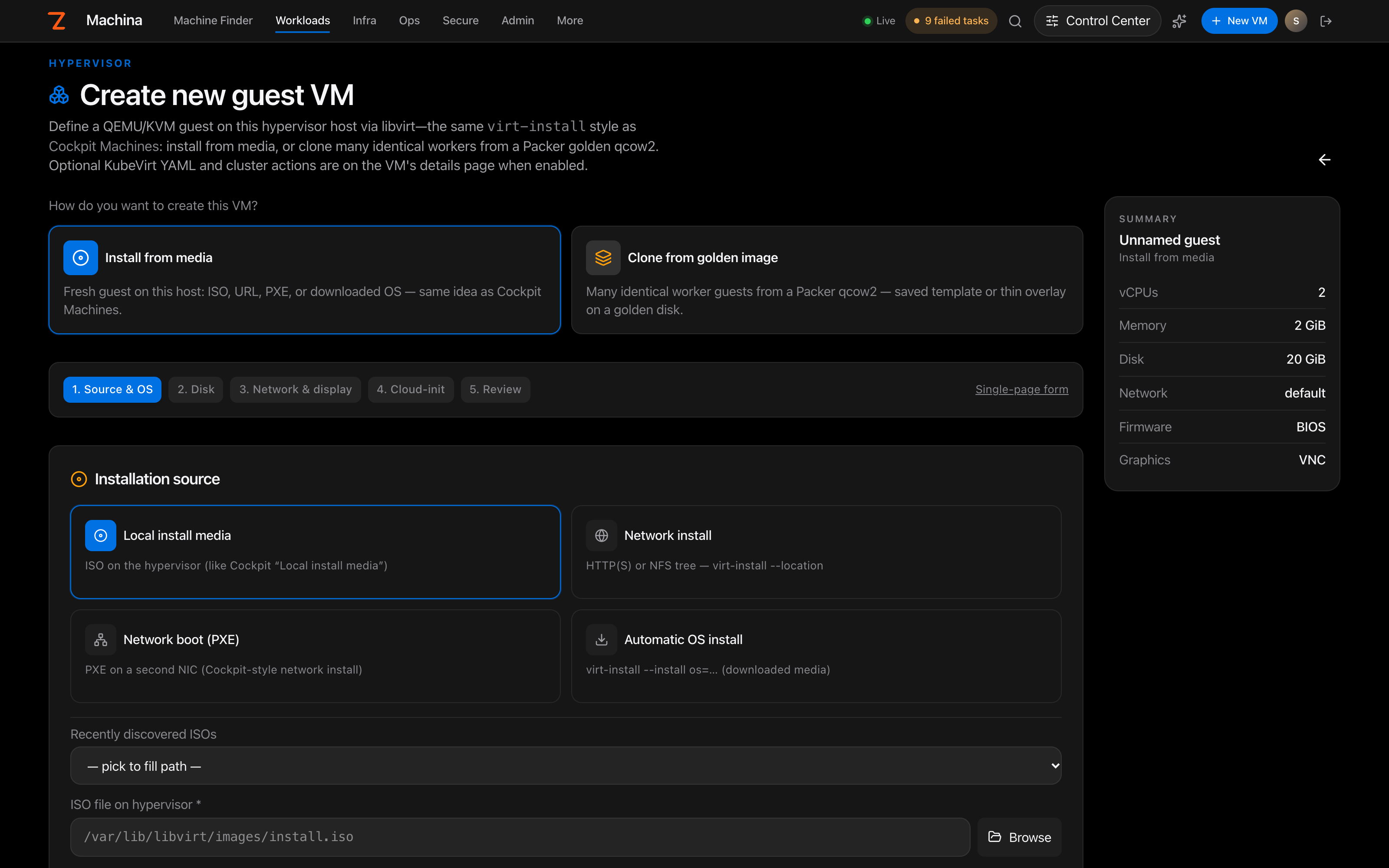 Create a VM