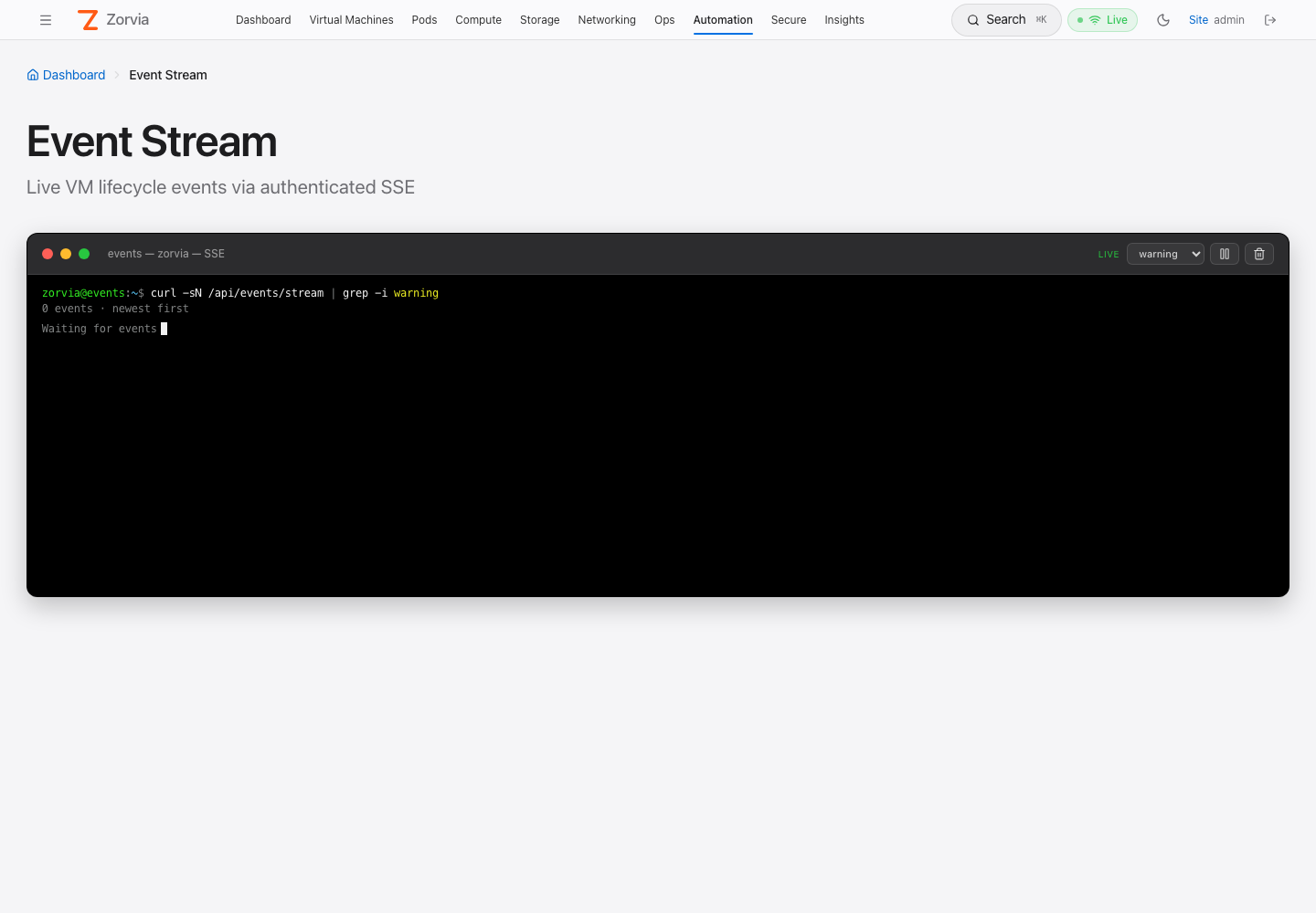 Event Stream